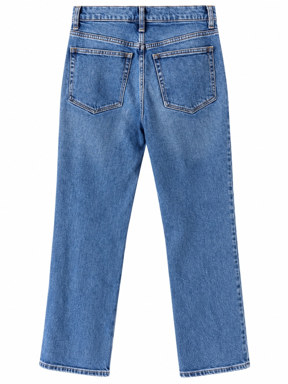 J.Crew Essential Straight Jeans Women’s 26 Medium Wash Ankle Cropped Stretch - Picture 2 of 14